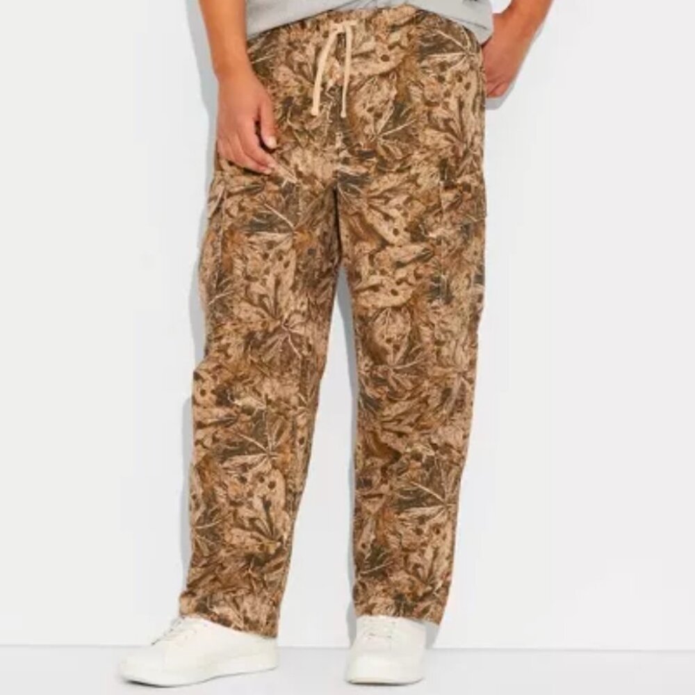 Camo cargo pants
